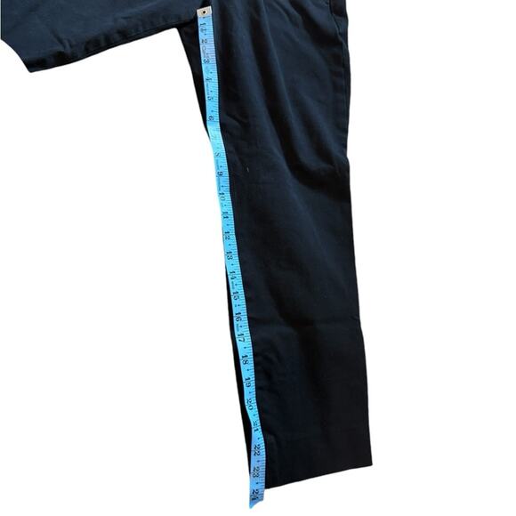 J. Crew Black Black Bi-Stretch Cameron Crop Pant - Size 12 - Picture 5 of 7